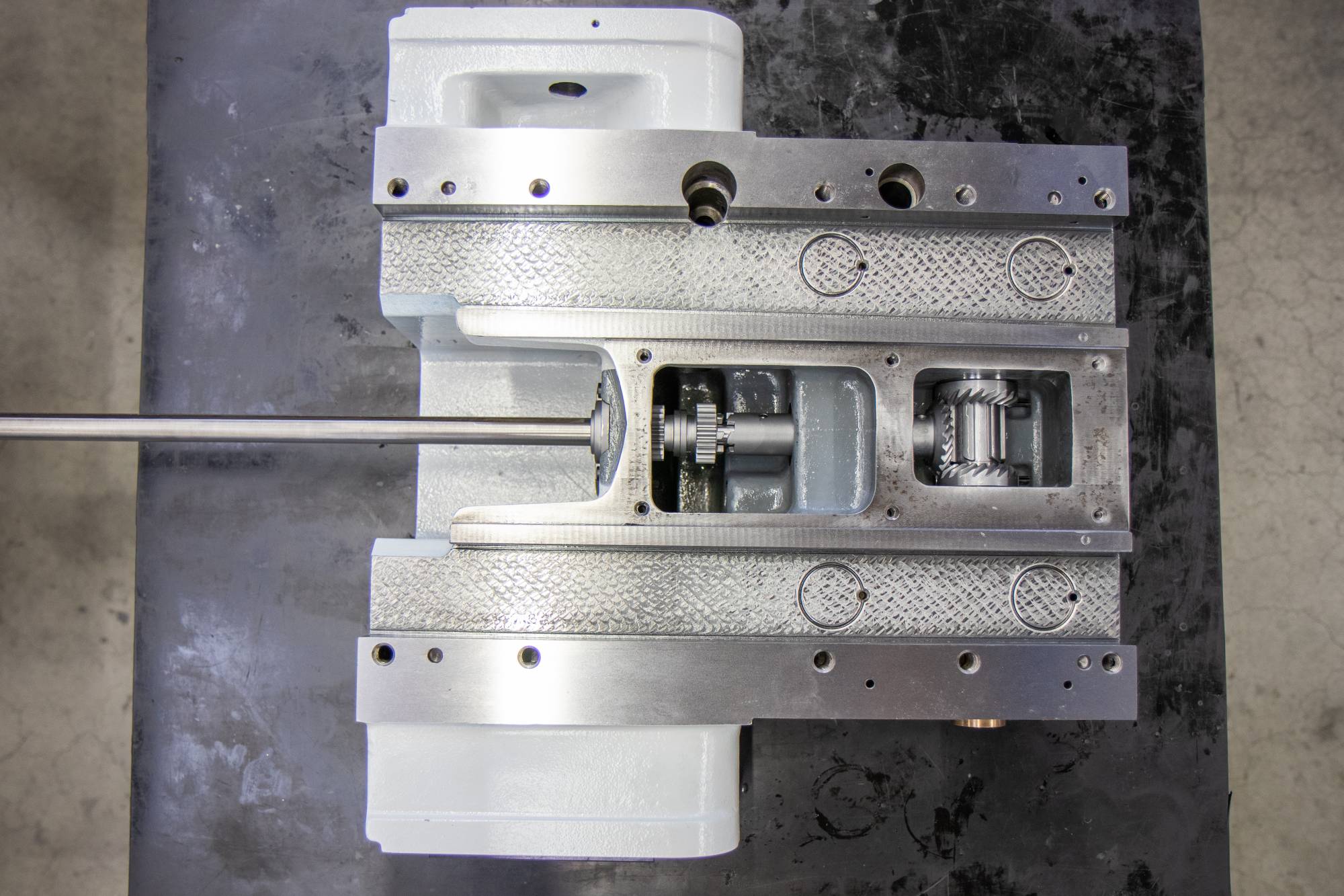 SWF Getriebe Stellmotor Gleichstrom für Deckel FP 2, 3, 4, 5 NC  Fräsmaschine - CNC BOTE
