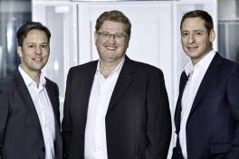 Thomas Punzenberger, Stefan Reuther und Phillip Werr verantworten gemeinsam die Copa-Data-Agenden