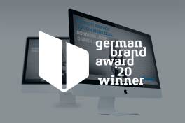Erneut erhaltener German Brand Award  