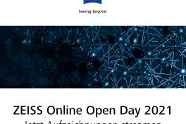 ZEISS Online Open Day – Vorträge streamen