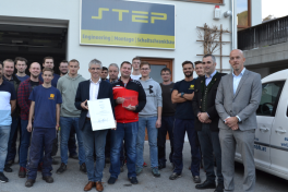 Step GmbH ist Pilz Systempartner