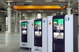AIM3D auf der Rapid.Tech: Der schnelle Weg zur Serienfertigung mit dem Multimaterial-3D-Drucker ExAM 255