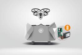 Integrierte Notstromversorgung von Bicker sichert autonomes Drohnensystem von Sunflower Labs