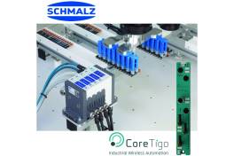 Schmalz und CoreTigo erweitern industrielle Vakuum-Automatisierung um fortschrittliche Wireless-Lösungen
