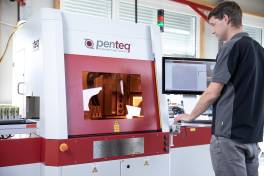 Penteq stattet seine XL-Laserworkstation LG 500 mit Linearkomponenten von Rollon aus