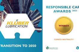 Klüber Lubrication erhält European Responsible Care Award 2023