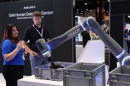Omron & Neura Robotics zeigen kognitive Robote und KI-basierte Automatisierungstechnologien
