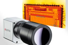 Infrarotkamera PI 640i von Optris mit neuer Mikroskop-Optik 
