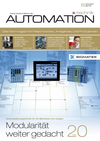 Automation Ausgabe 6/Oktober 2015