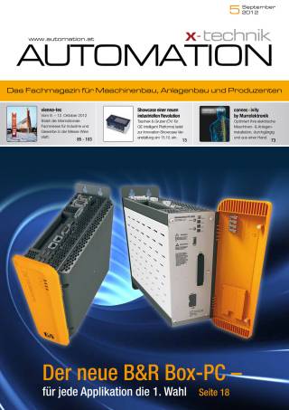 Automation Ausgabe 5/September 2012