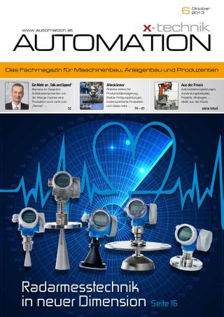 Automation Ausgabe 6/Oktober 2013