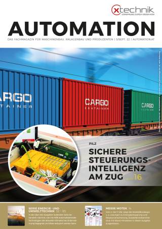 Automation Ausgabe 5/September 2022
