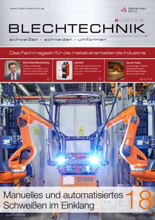 Blechtechnik Ausgabe 4/September 2014