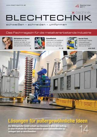 Blechtechnik Ausgabe 4/September 2011