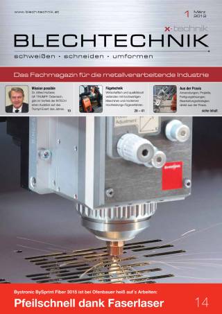 Blechtechnik Ausgabe 1/März 2012