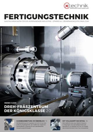 Fertigungstechnik Ausgabe 2/März 2022