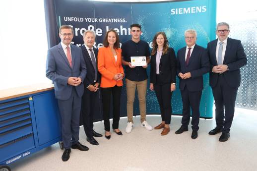 Siemens Trainingszentrum in Linz feierlich eröffnet