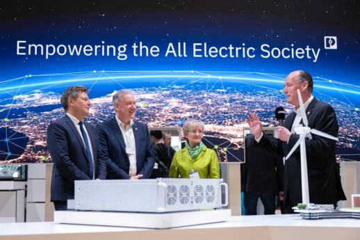 Premiere auf der Hannover Messe: All Electric Society Arena zeigt Wege in die klimaneutrale Industriegesellschaft