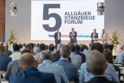 Top-Themen auf dem Allgäuer Stanzbiegeforum