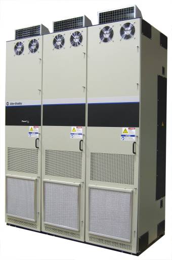 Der Leistungsbereich der Frequenzumrichter Allen-Bradley PowerFlex 755 von Rockwell Automation reicht bis 1500 kW.