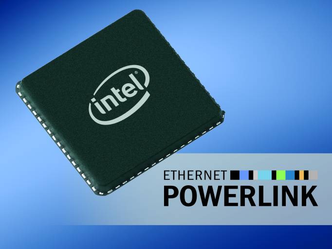 Der Standard-Ethernetcontroller Intel I210 bietet volle Unterstützung für das POWERLINK-Echtzeitverhalten.
