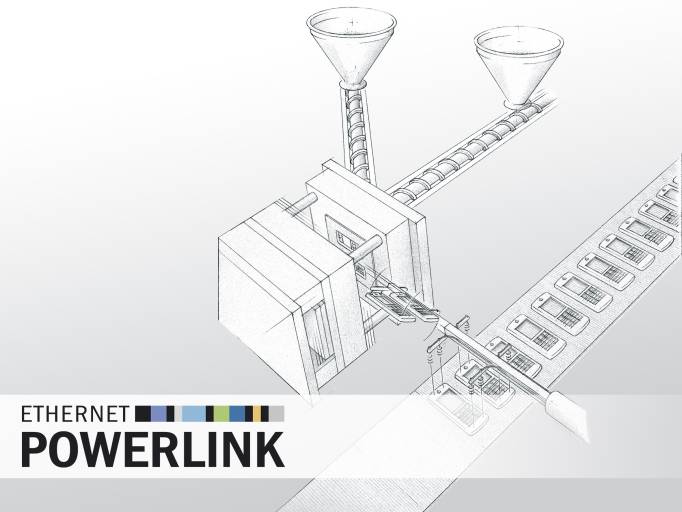 Das Echtzeit-Ethernet POWERLINK eignet sich u. a. besonders für Anwendungen in der Kunststoffindustrie. So ist POWERLINK bereits seit längerem Teil der EUROMAP-Spezifikation.