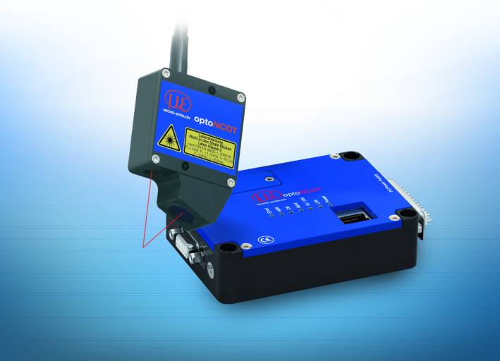 Mit einer Grenzfrequenz von 100 kHz ist der Laser-Sensor optoNCDT 1630 von Micro-Epsilon einer der Schnellsten auf dem Markt. 