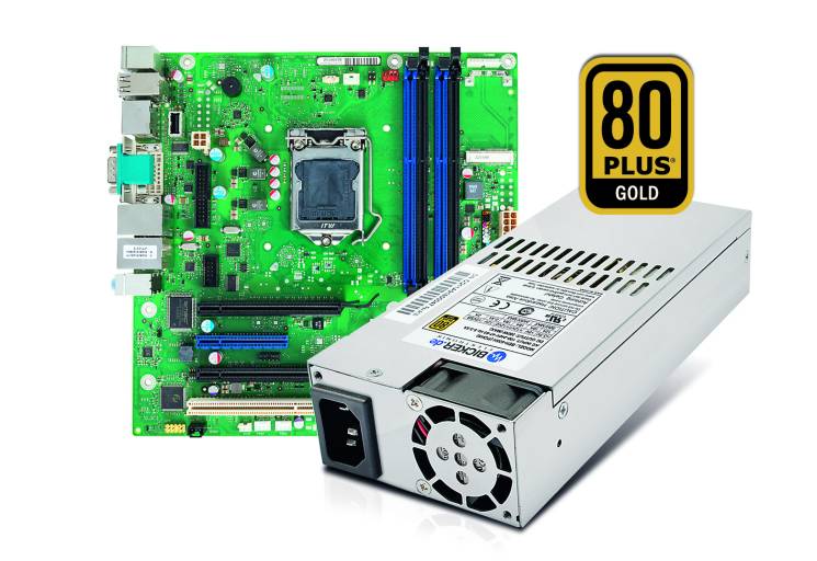 In Kombination mit dem µATX-Board D3231-S von Fujitsu wurde das Industrie-PC-Netzteil BEH-635H von Bicker Elektronik im Rahmen des Power+Board-Programmes getestet und freigegeben.