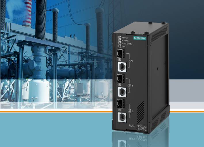 Die Redundancy Box Ruggedcom RS950G erreichte eine Datenrate von 1 Gbit/s bei IEC62439-3-Interoperabilitätstests.