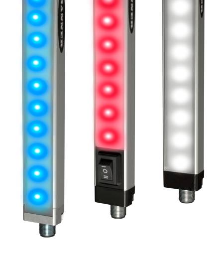 Die Maschinenleuchte WLS28-2 ist jetzt auch mit zwei LED-Farben erhältlich.