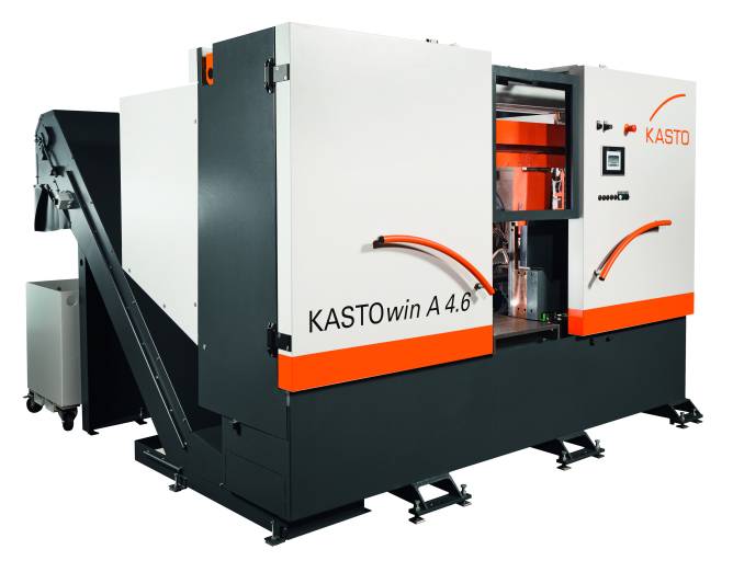 Die neue Maschinenbaureihe KASTOwin besteht aus fünf Bandsägevollautomaten, die einen Schnittbereich von 330 bis 1.060 Millimetern abdecken.