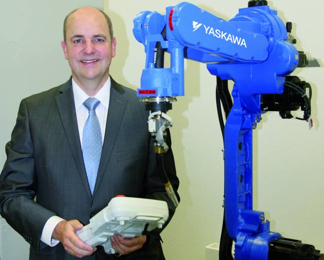 Michael Fraede (51) verantwortet bei Yaskawa als General Manager Business Unit Robotics das Geschäft mit Einzel-Robotern der Marke Motoman.