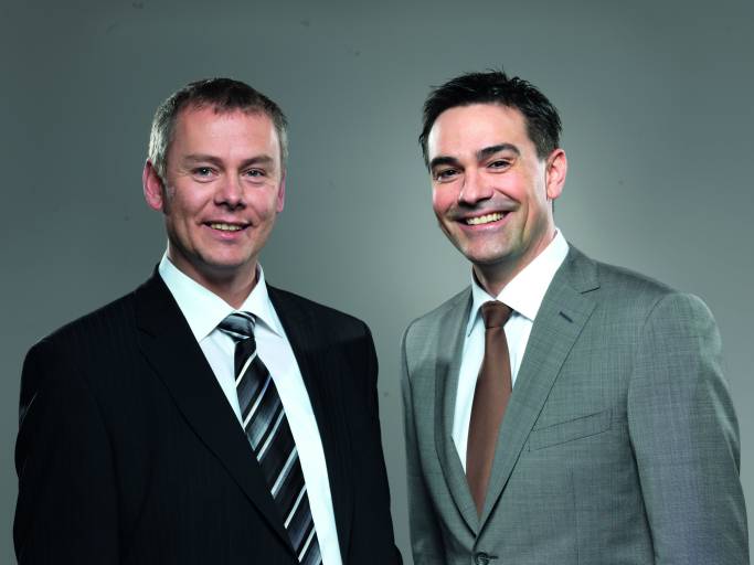 Die beiden Geschäftsführer der Coffee GmbH: Daniel Held (li.) und Holger Arenz (re.)