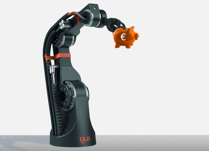 Ob als Einzelkomponente oder Komplettsystem – mit der neuen Generation von robolink D lässt sich ein 4-Achs-Roboter bereits ab 1.500 Euro kostengünstig realisieren.