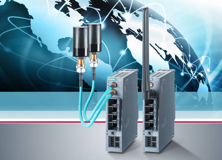 Mit den neuen Mobilfunkroutern von Siemens können Anwender auf IP-basierte Endgeräte weltweit zugreifen. 