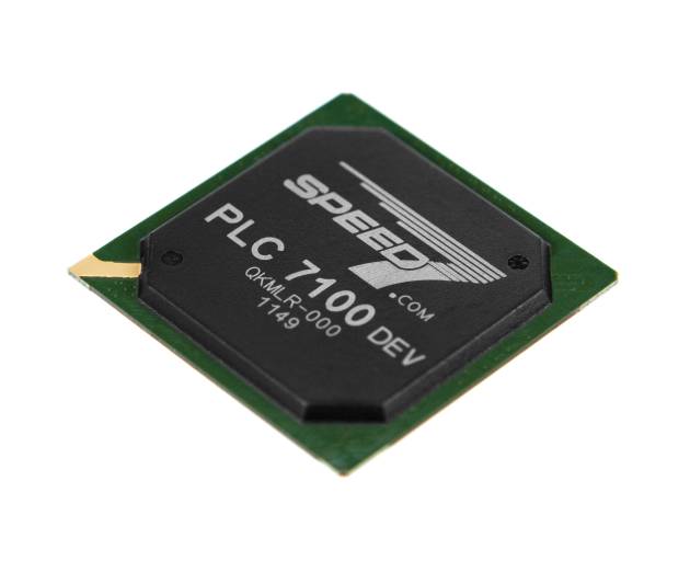 Die aktuelle ASIC-Generation PLC7100DEV birgt das Erfolgsgeheimnis der SLIO-CPUs.