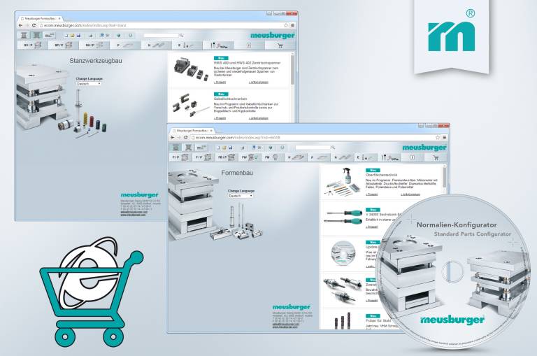 Seit September 2015 sind über 6.200 zusätzliche Produkte und Produkterweiterungen für den Werkzeug-, Formen- und Maschinenbau im Online-Shop von Meusburger erhältlich.