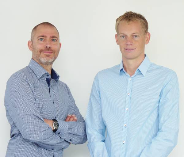 Andreas Hartmann und Dominik Schmid, Gründer und Geschäftsführer von Solukon.