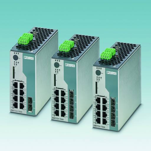 Bis zu vier Combo-Ports (SFP oder RJ45) mit einem Datendurchsatz im Gigabit-Bereich sorgen für hohe Flexibilität.