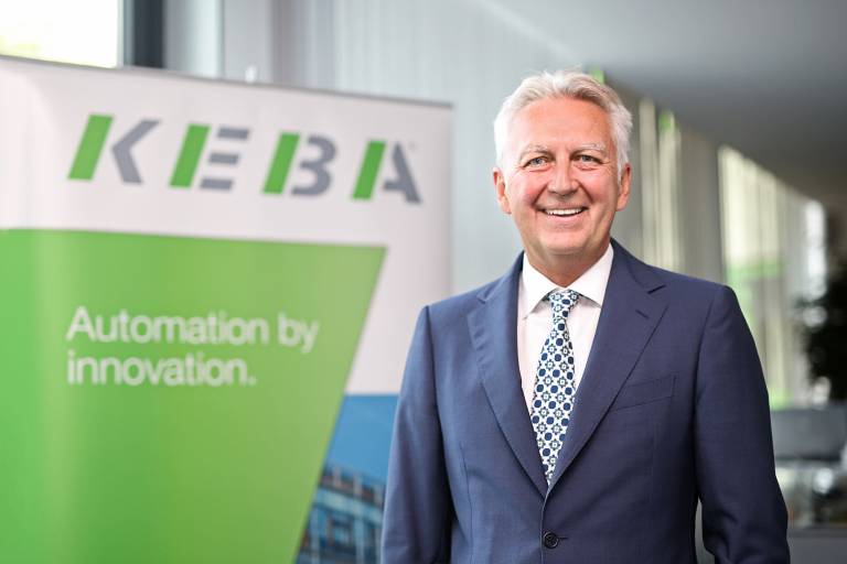 Gerhard Luftensteiner, Vorstandsvorsitzender der KEBA AG

