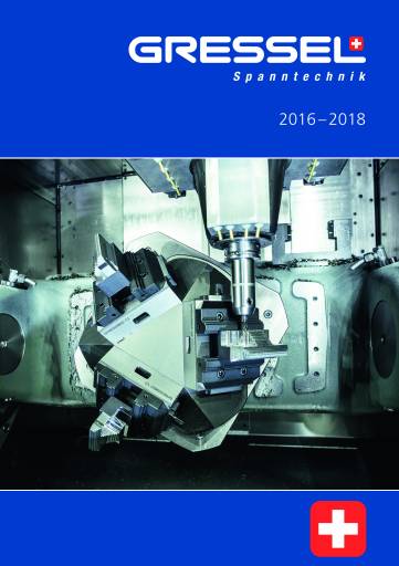 Der neue Katalog „Werkstück-Spanntechnik“ von Gressel ist auf dem Markt.
