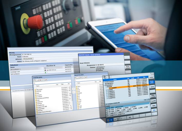 Mit der Software‐Suite Sinumerik Integrate for production bietet Siemens Maschinenherstellern und Endkunden eine Plattform für die vertikale und horizontale Vernetzung und IT‐Anbindung von Werkzeugmaschinen in der Fertigung.