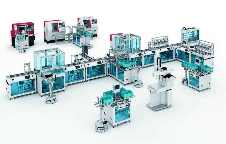 Die Trainingsmaschinen von Emco fügen sich nahtlos in die Lernfabriken-Welt von Festo Didactic ein.