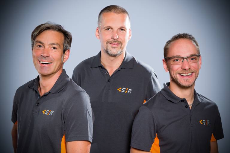 Das Team der SHR GmbH (v.l.n.r.): Robert Ruess, Michael Stark und Werner Horvath.