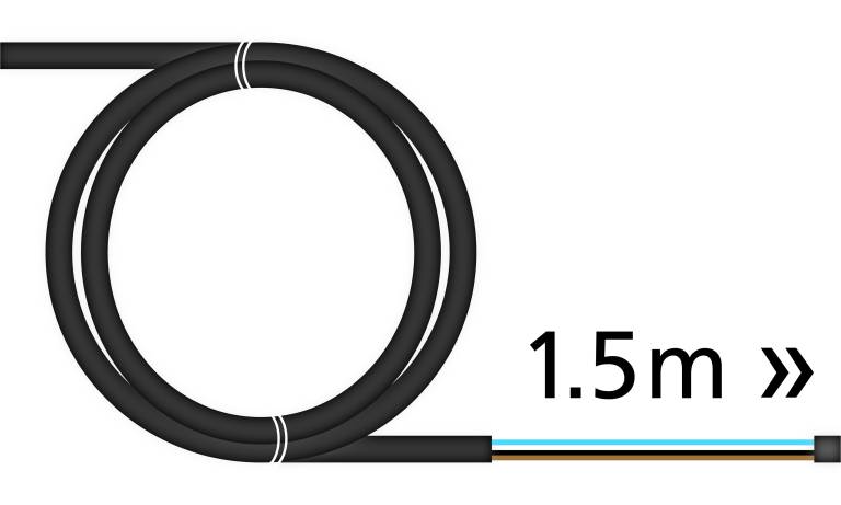 Die neue ‚Automation Line easystrip‘ von Escha lässt sich ganz einfach bis zu 1,5 Meter abmanteln.