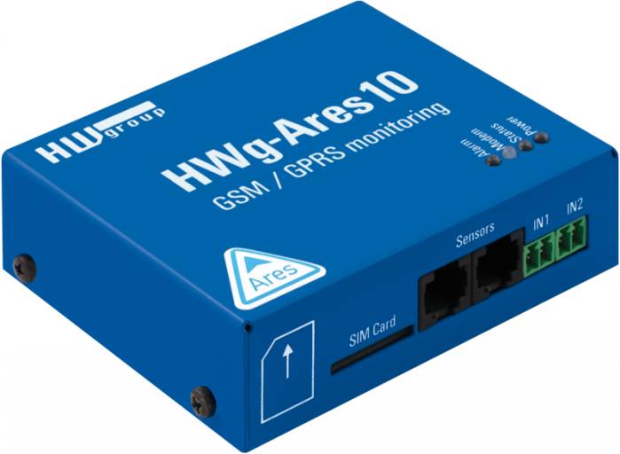 In Bereichen ohne Netzwerk und bereits vorhandener Internetanbindung sind Temperaturüberwachungen und Monitoringlösungen per GSM-Mobilfunk immer mehr gefragt. Als GSM-Einsteigermodell empfiehlt BellEquip das HWg-Ares10 der HW group. 