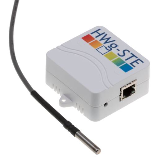 Das HWg-STE vom Hersteller HW group bietet einfache Temperatur- und Luftfeuchtigkeitsüberwachung über LAN und ist die kleine Investition, die vor großen Folgekosten schützen kann.
