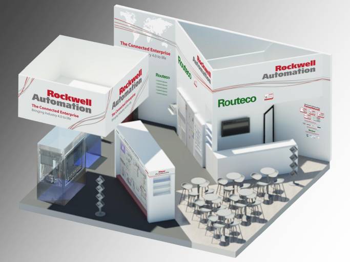 Im Zeichen von Industrie 4.0 informieren Rockwell Automation und Routeco auf der SMART über neueste Produkte, Lösungen und Services zur Umsetzung eines „Connected Enterprise“.