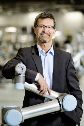 Helmut Schmid, Geschäftsführer der Universal Robots (Germany) GmbH und General Manager Western Europe.