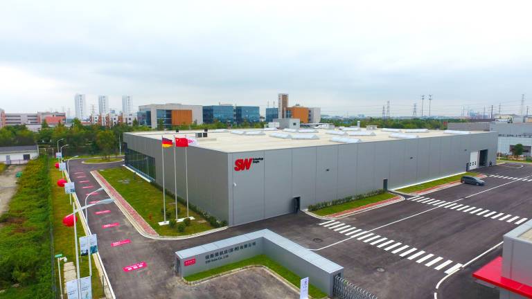 Der 100 km westlich von Shanghai im Suzhou Industrial Park gelegene neue Standort umfasst eine Fläche von rund 18.000 m².